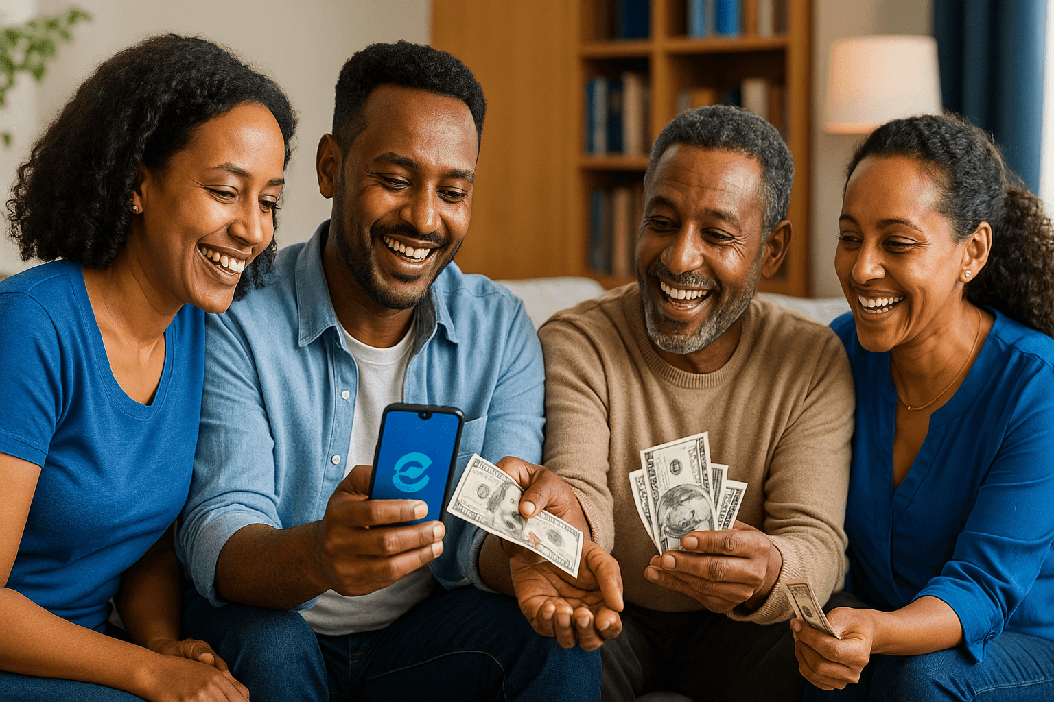 Community savings meeting in progress